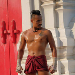 tamanho ideal de short muay thai